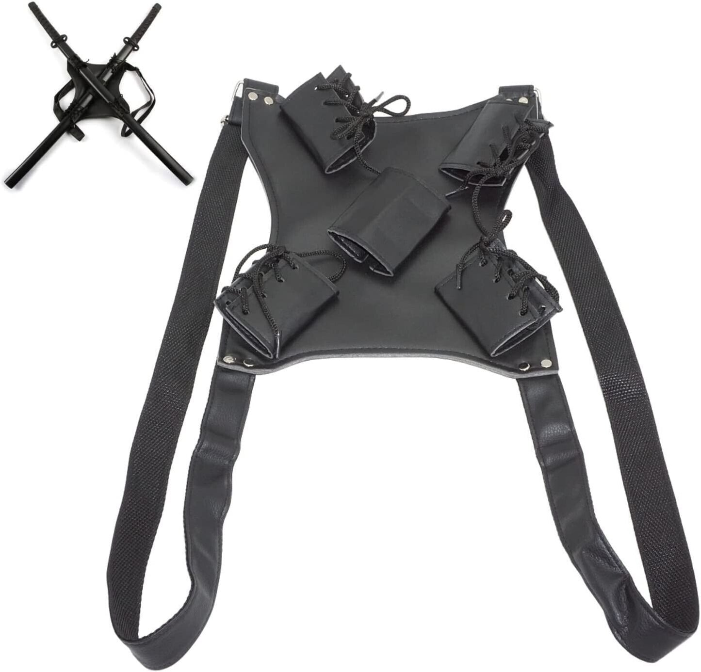 Double Sword Back Holder Harness