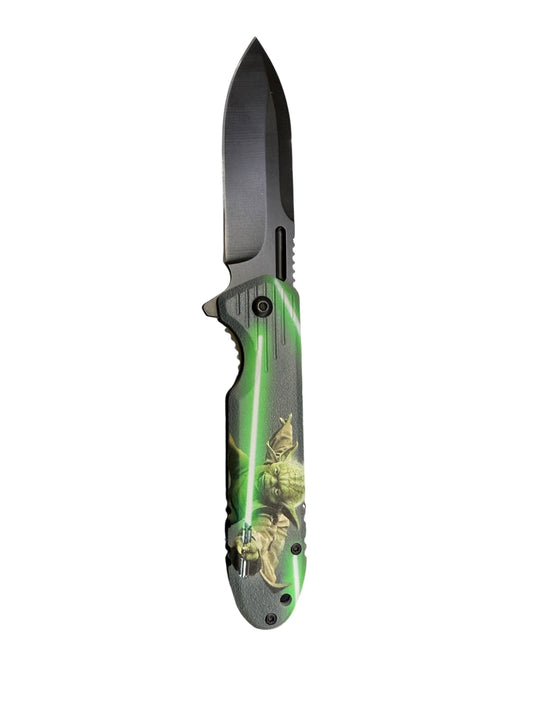 Green Pocket Knife