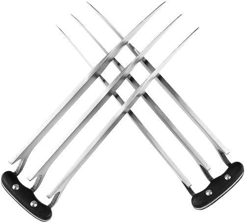 One Pair of Stainless Cosplay Steel Wolverine Claws