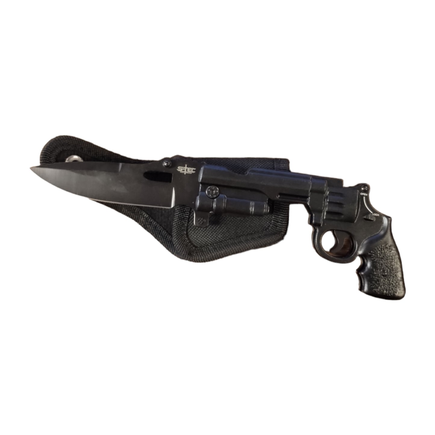 Revolver Tactical Pistol Knife