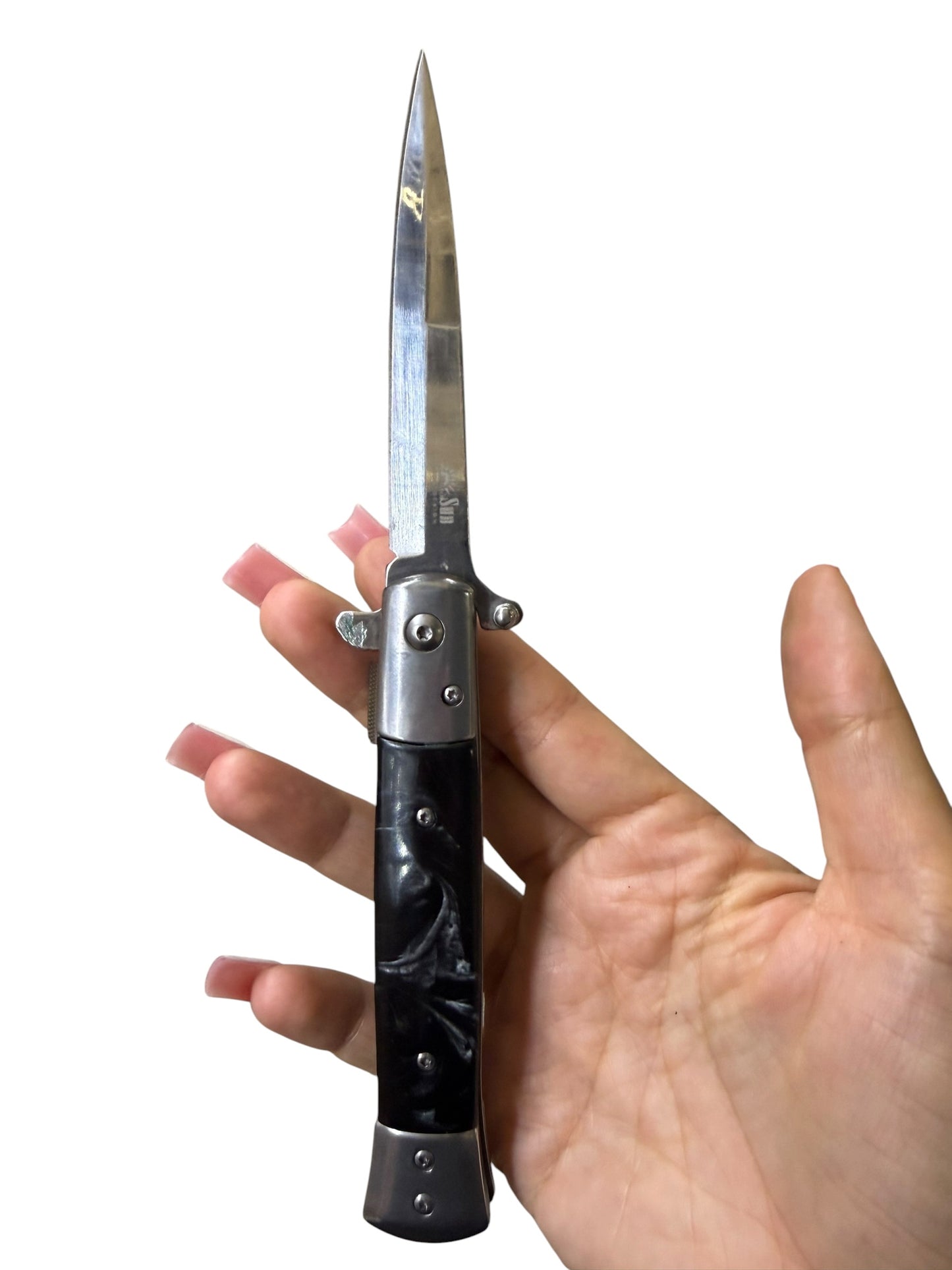 Spring Assisted Switchblade Pocket Knife
