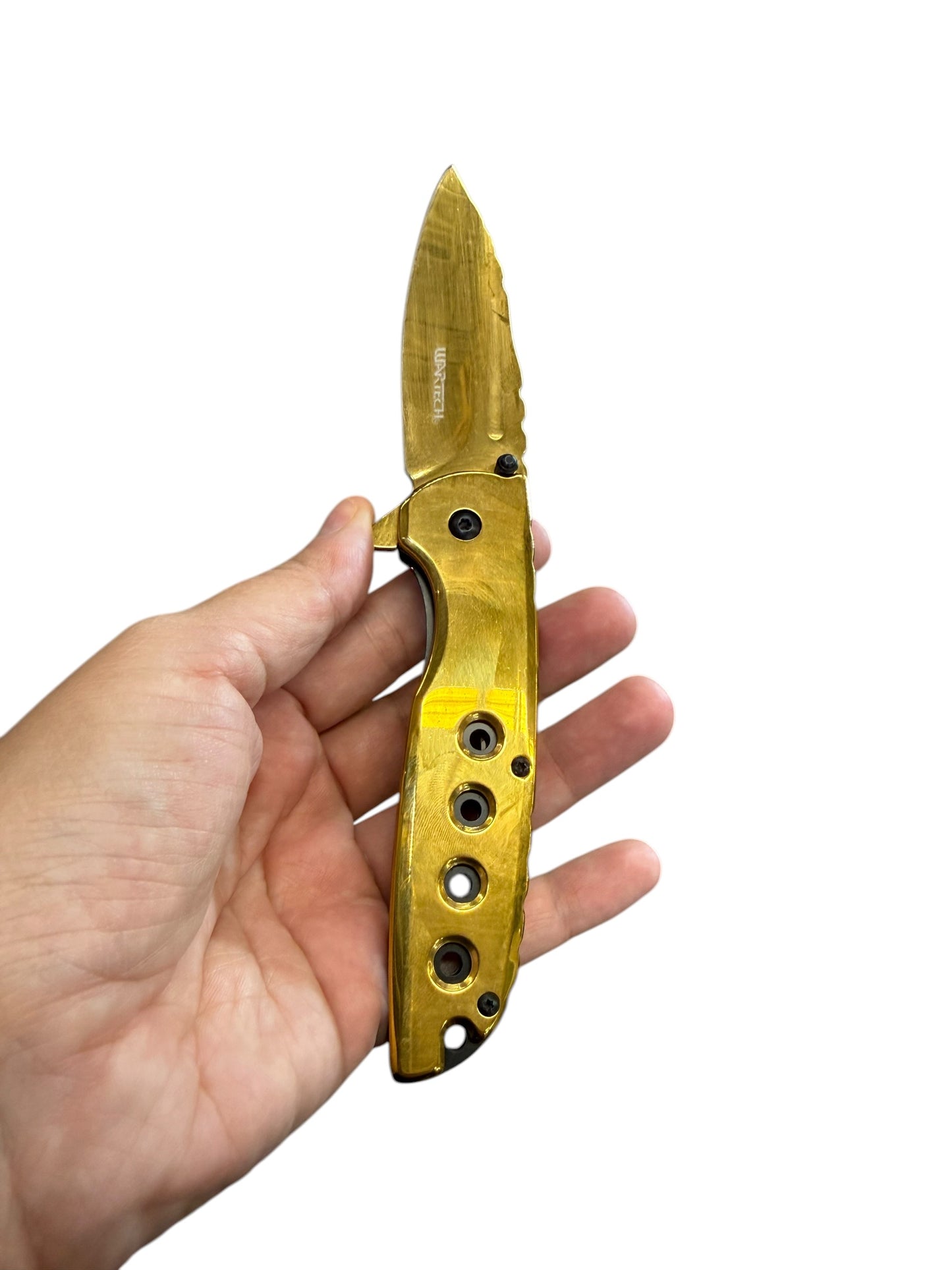Plain Metal Pocket Knife