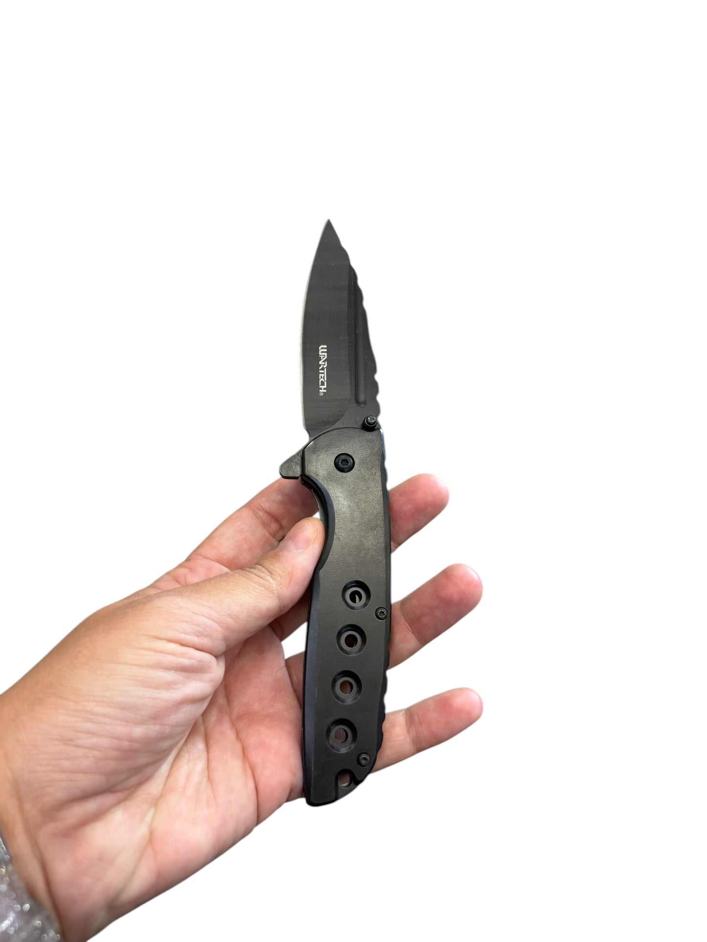Plain Metal Pocket Knife