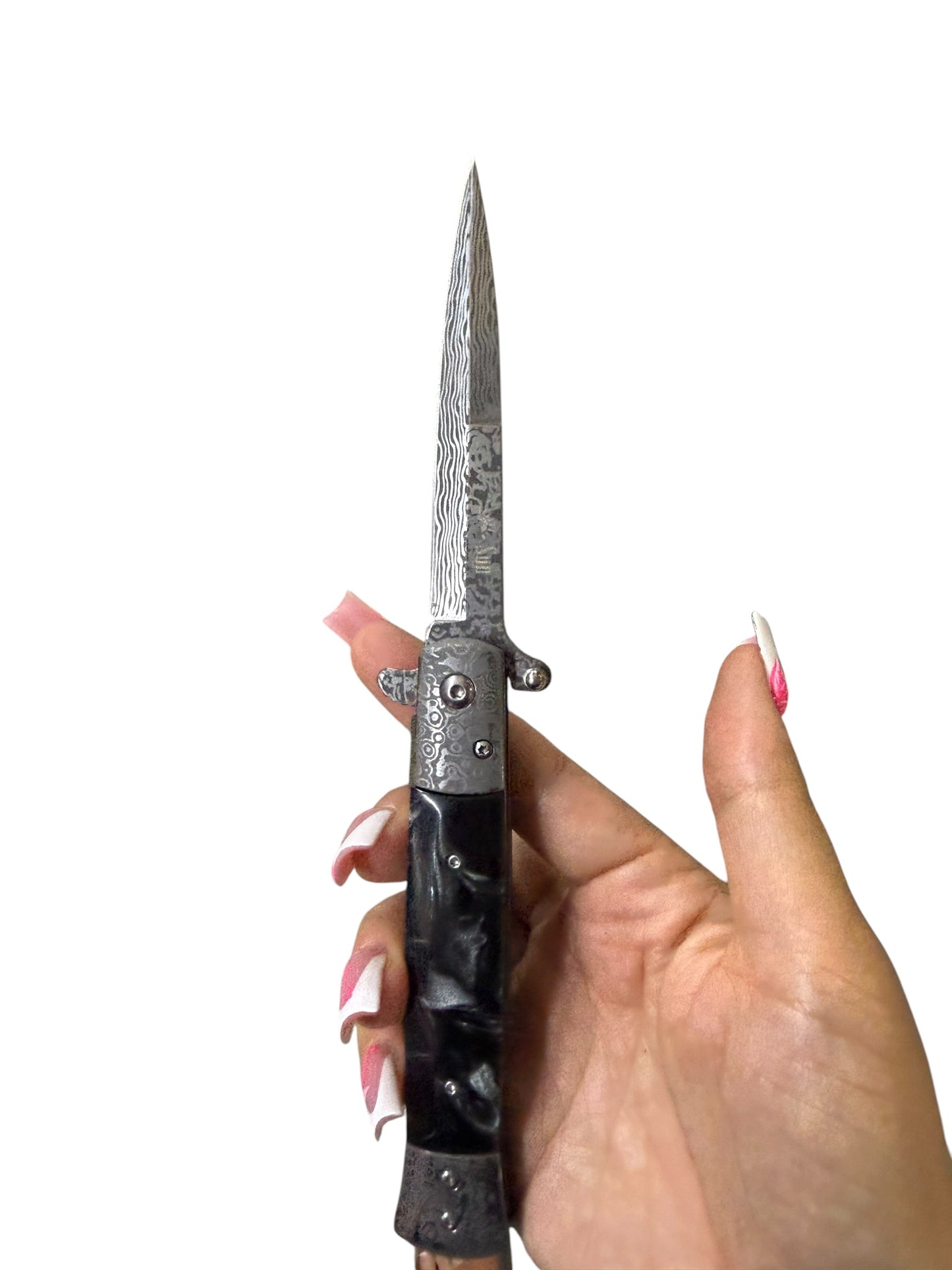 Spring Assisted Switchblade Pocket Knife