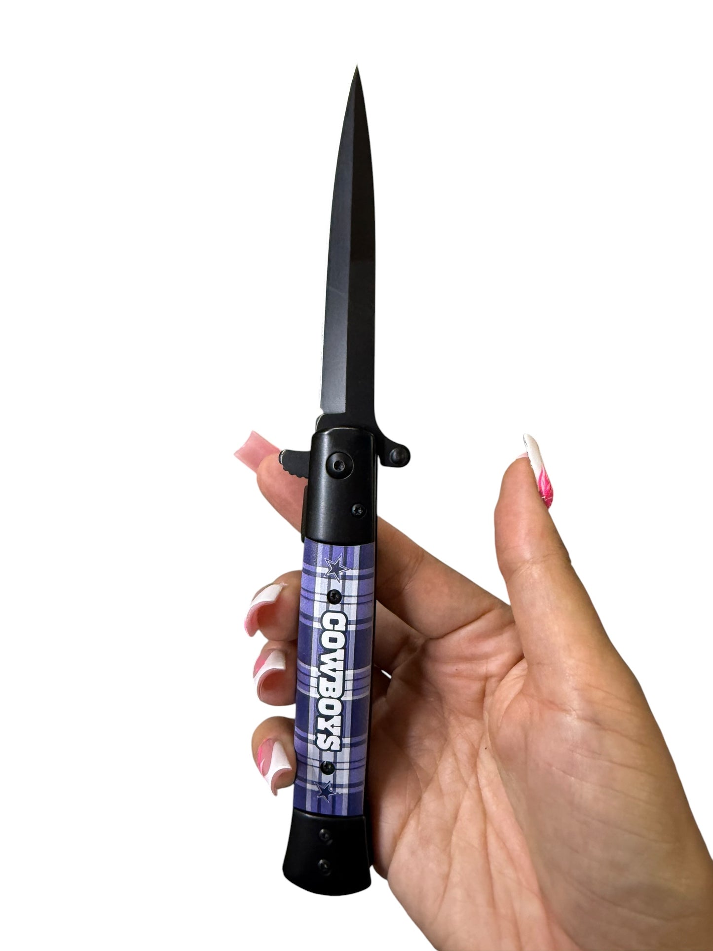Spring Assisted Switchblade Pocket Knife