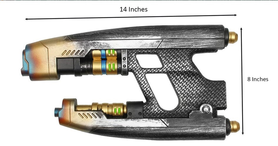 14" Star Elemental Blaster Foam Lord Pistol Cosplay