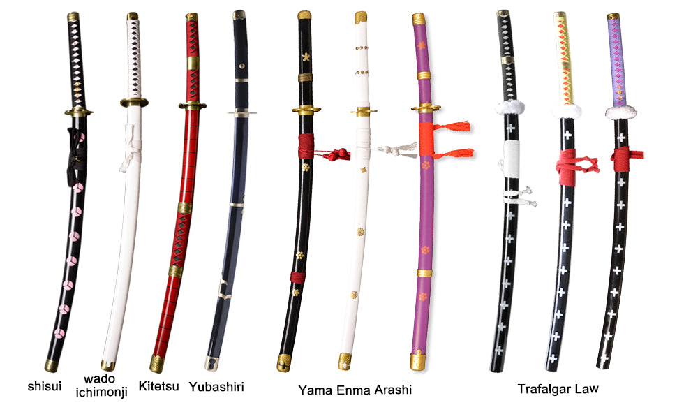 Roronoa Zoro Carbon Steel Swords- Choose your sword